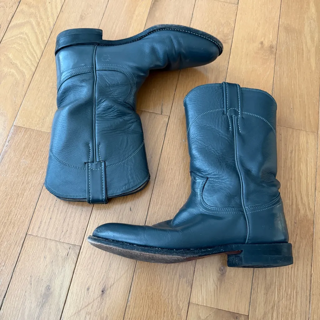 Justin Gray Western Cowboy Cowgirl Boots L3056 Women’s Size 7 - Image 15