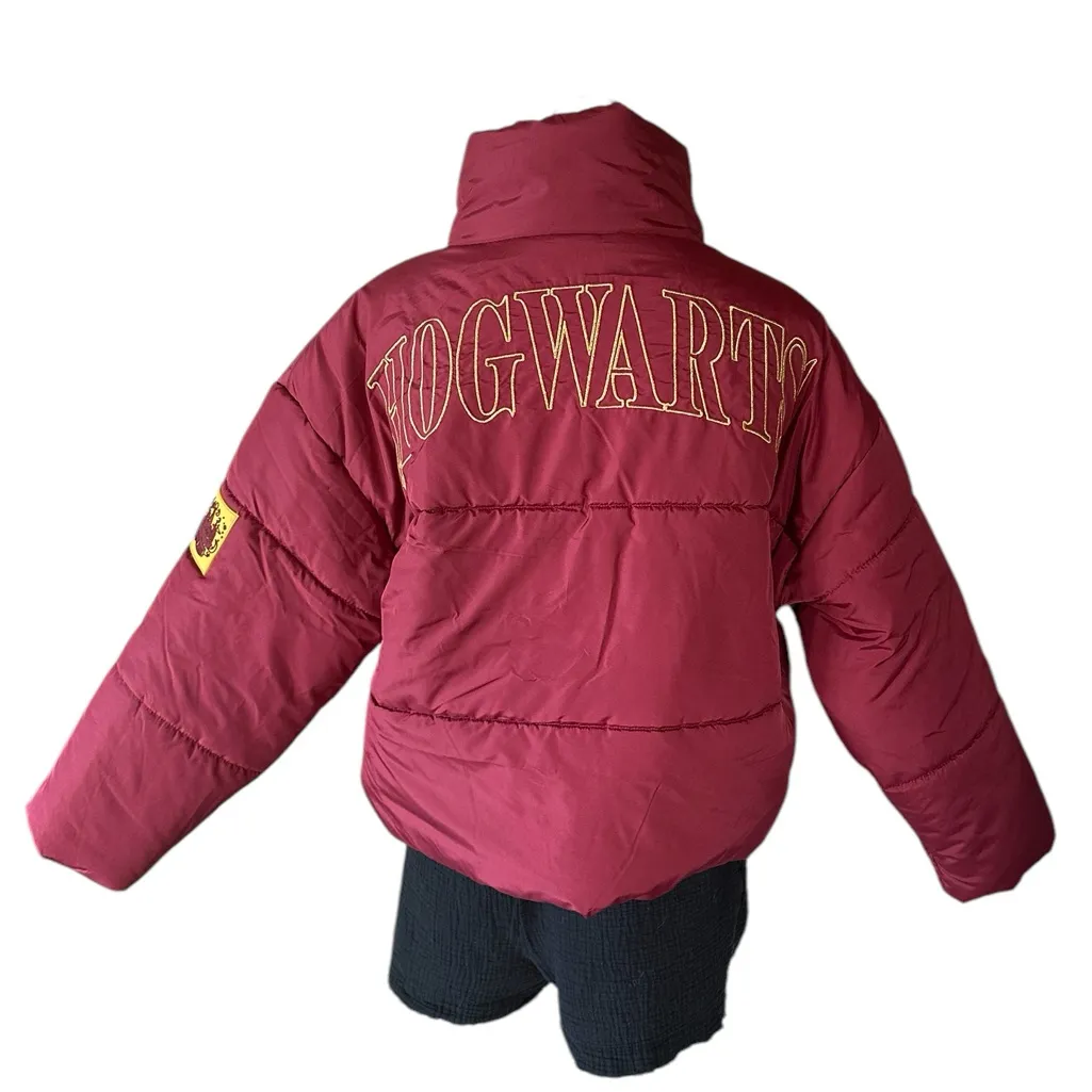 NEW Harry Potter Hogwarts  Officially Licensed Puffer Outerwear Jacket - Image 9
