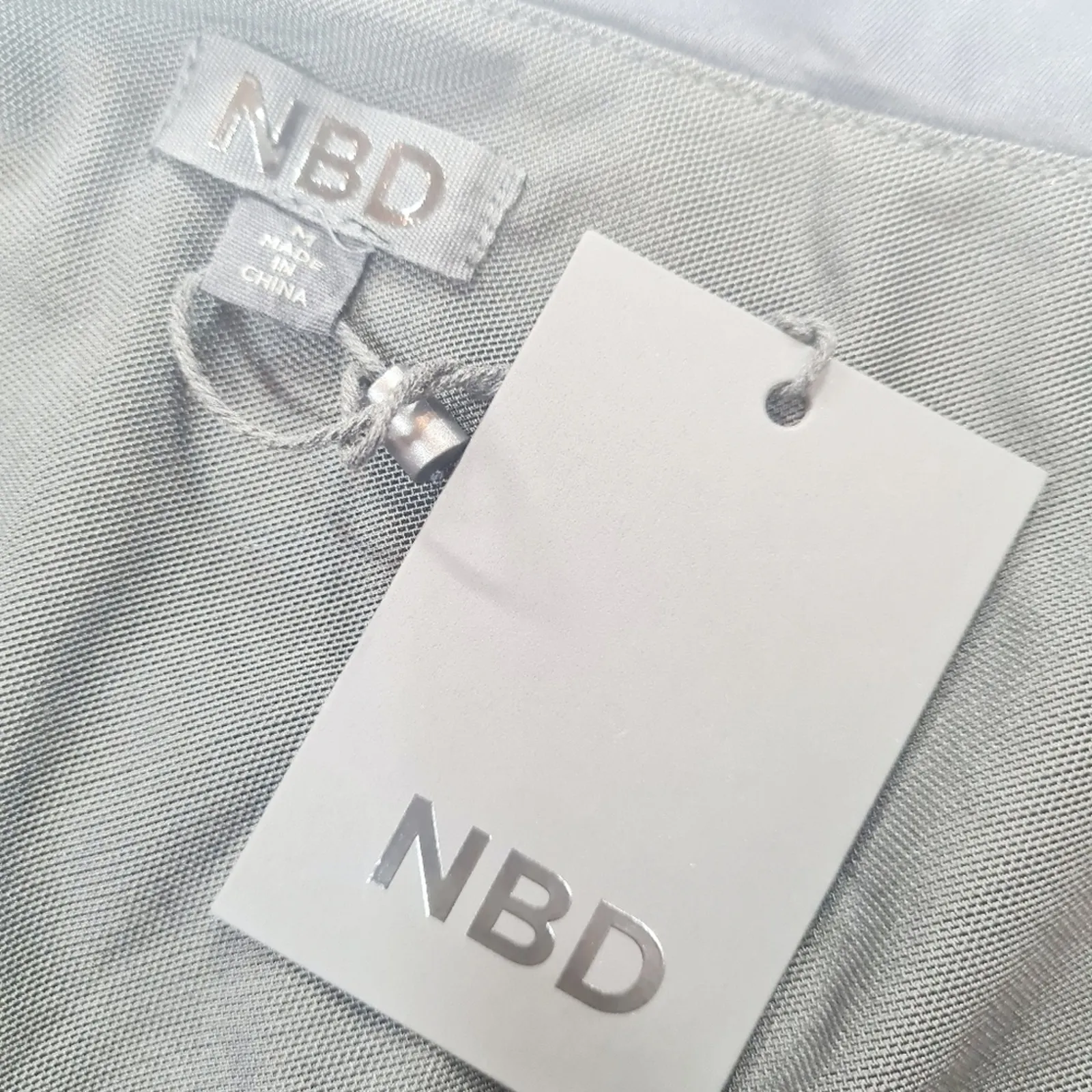 NBD Blanca Mini Dress in Black Medium - Image 8