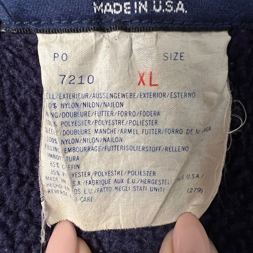 Vintage Woolrich Fleece Lined Jacket - Image 9