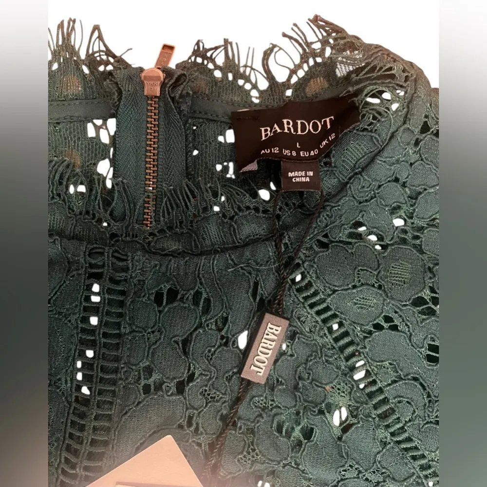 Lace Panel Dress - Image 11