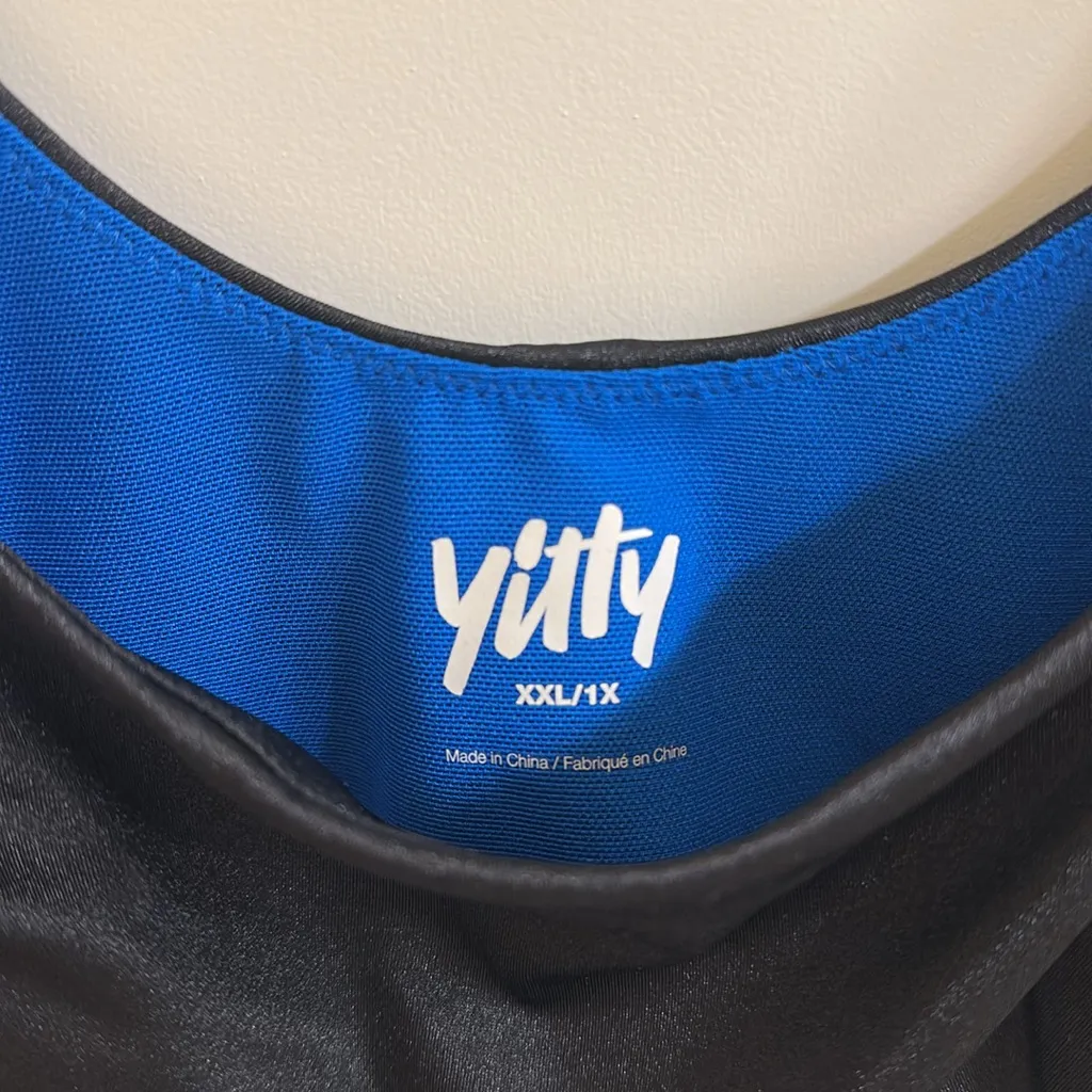 YITTY Fabletics Headliner Shaping Midi Bralette NEW Black XXL - Image 8