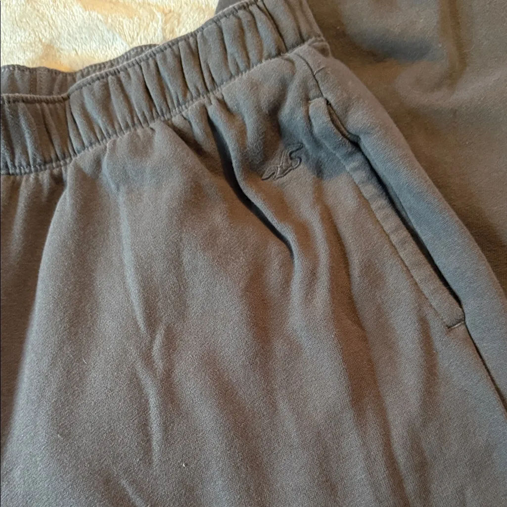 Hollister Charcoal Lounge Pants - Image 3