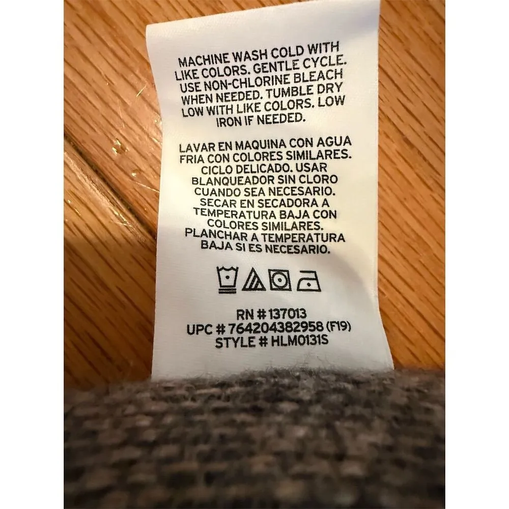 Woolrich Women's Leopard Print Fringe Poncho Wrap Brown One Size - Image 6