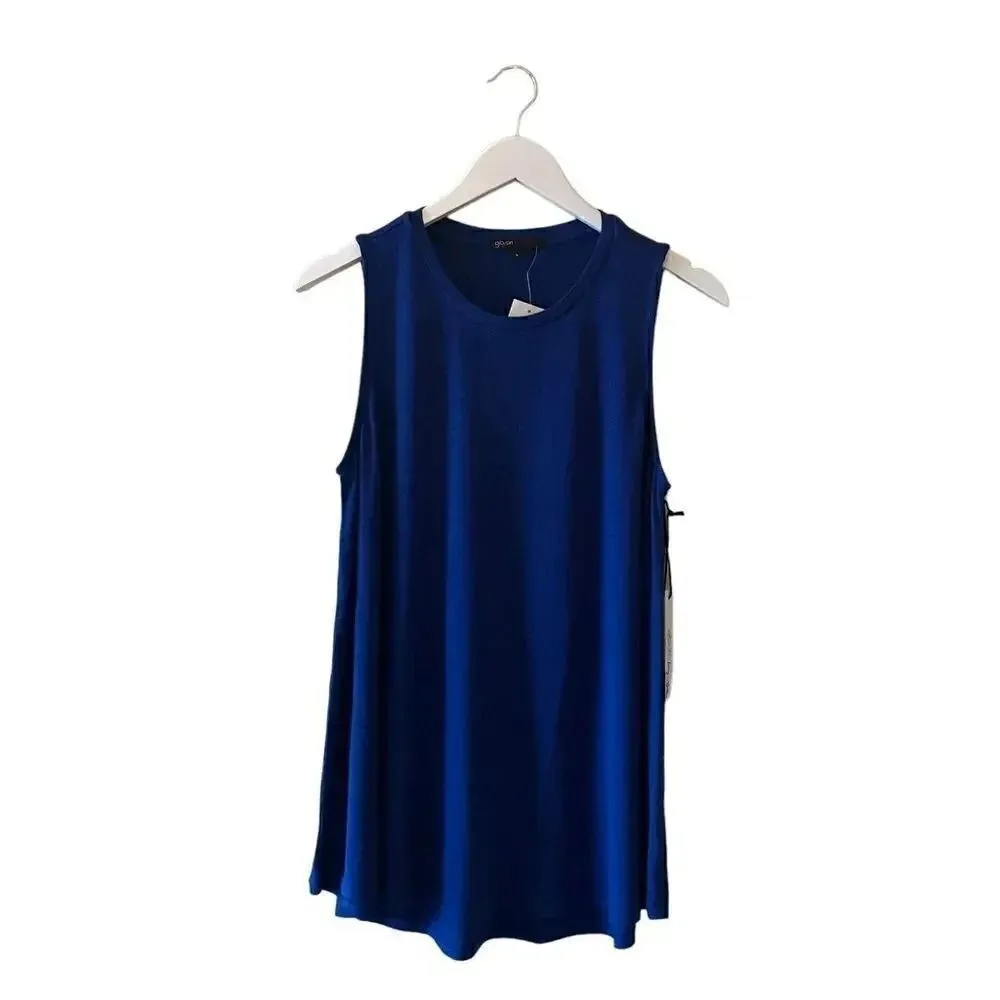 Gybson  Nordstrom Cozy Sleeveless Muscle Tank Royal Blue SZ L - Image 3
