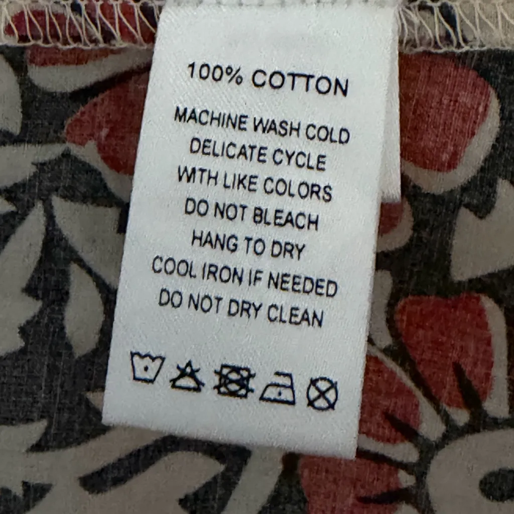 Lilla P Red Floral Blouse - Image 3