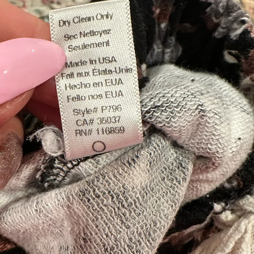 Anthropologie Puella Floral Pullon Jogger Lounger Pants S - Image 9