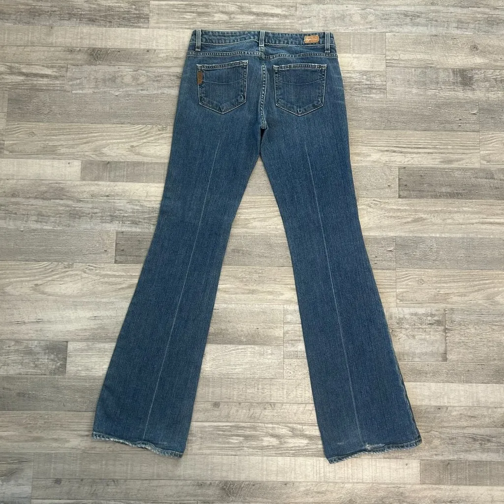 Paige Laurel Canyon Medium Wash Bootcut Jeans S15 - Image 7