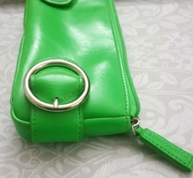 Green Vinyl Clutch - Image 3