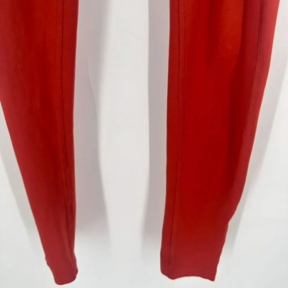 Girlfriend Collective Azalea Compressive High-Rise Legging Size XXS Orange - Image 7