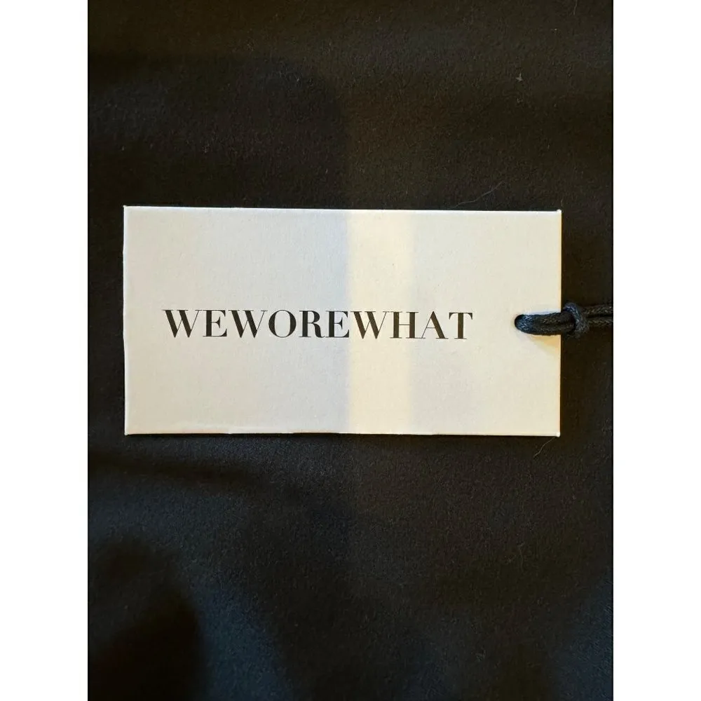 WEWOREWHAT Black Lace‎ Up Biker High Rise Athletic Shorts Size S NWT - Image 11