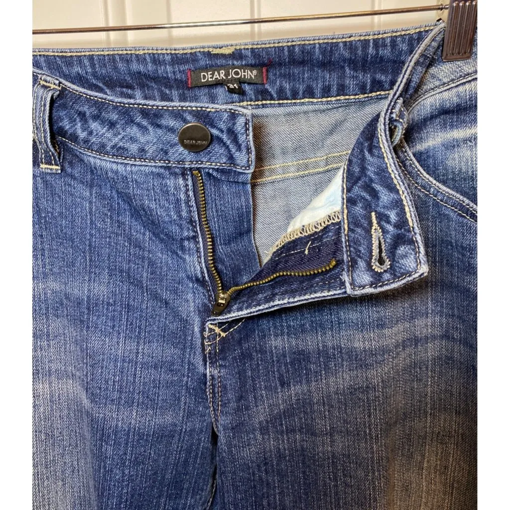 Dear John JoyRich Comfort, Skinny Medium Wash Slim Fit Jeans Size 31 - Image 4