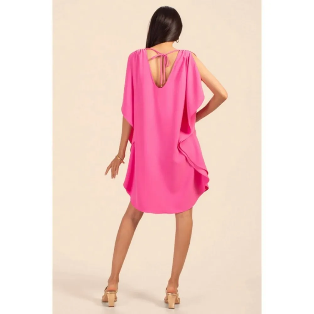 💕TRINA TURK💕 Haipo Dress ~ Pink Fusion Pink Medium M NWT - Image 4
