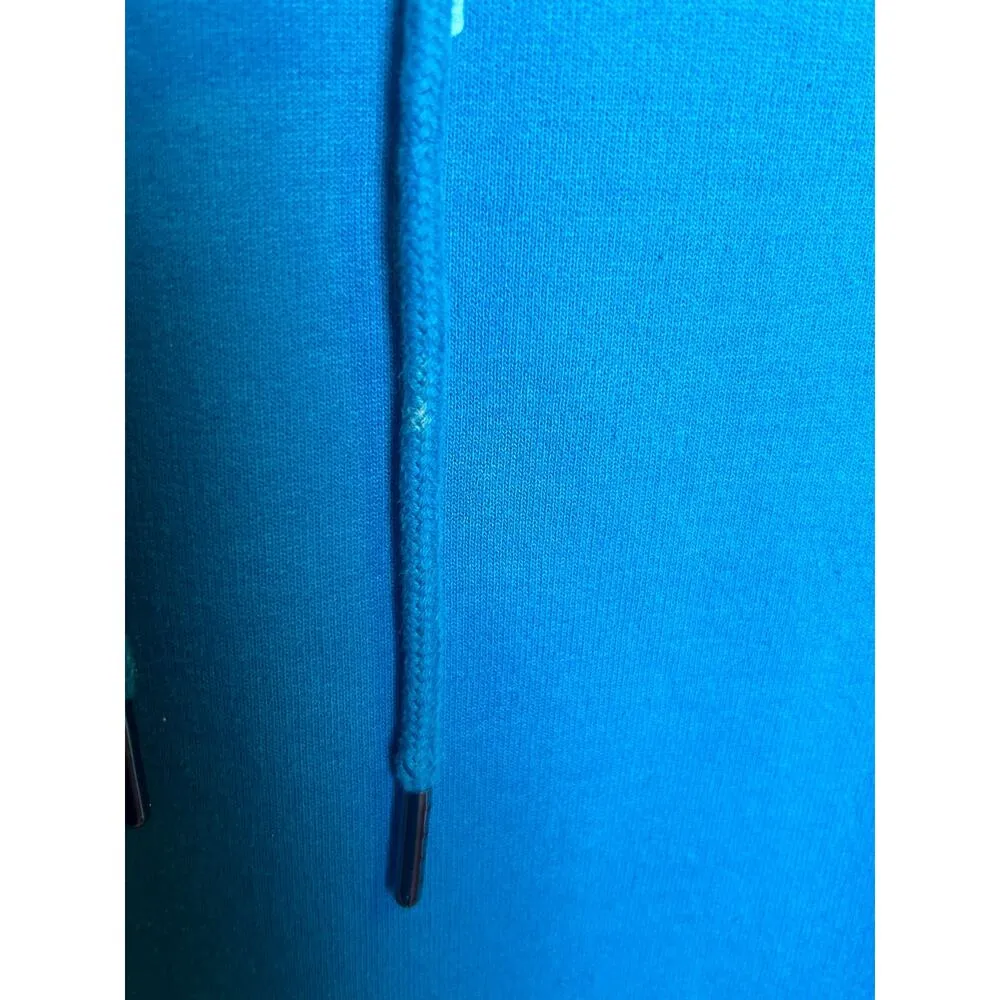 Champion Blue Women Hoodie Size Medium M Capri Blue Hoodie Athletic - Image 2