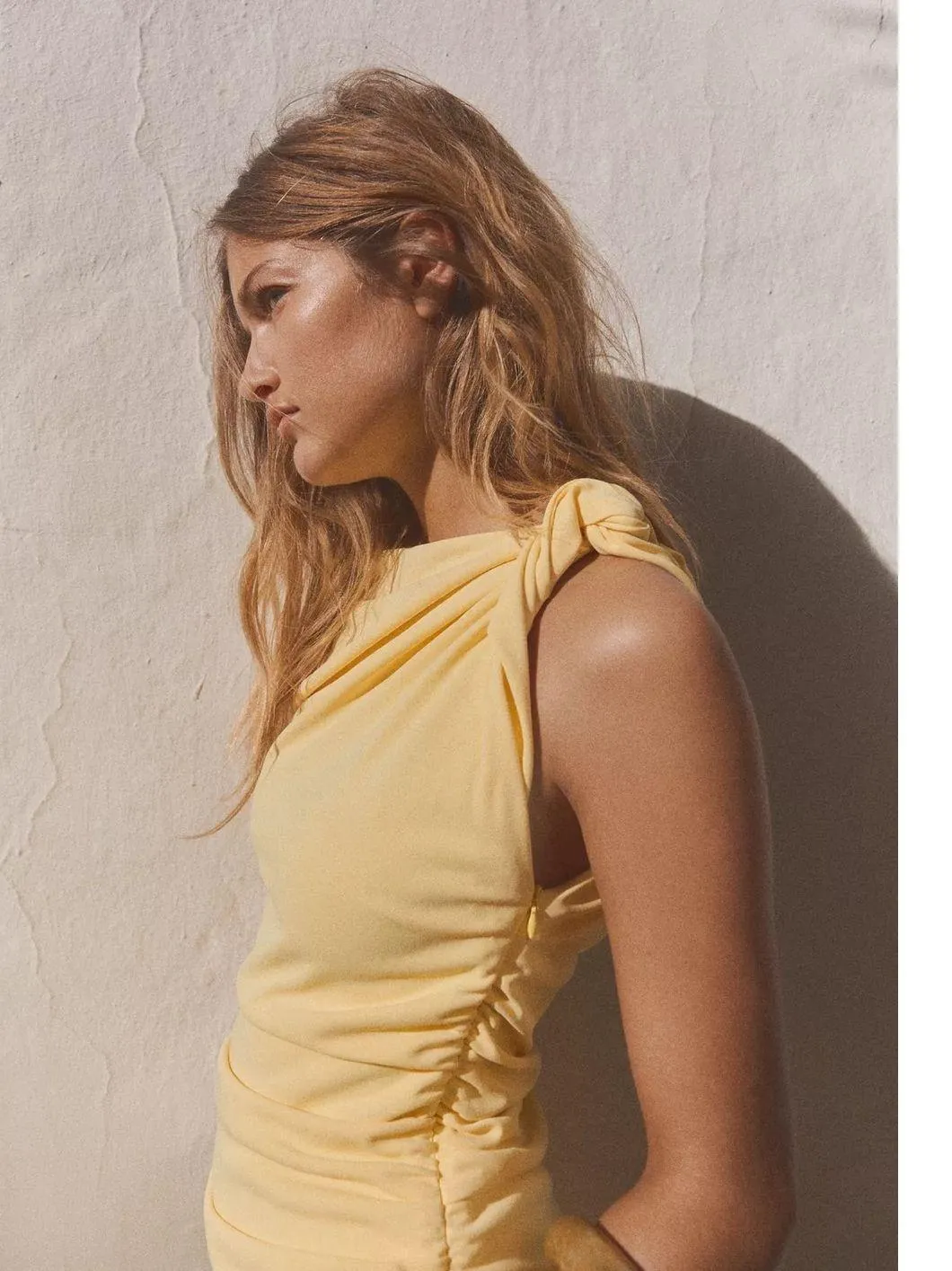 Yellow Midi Dress - Image 4