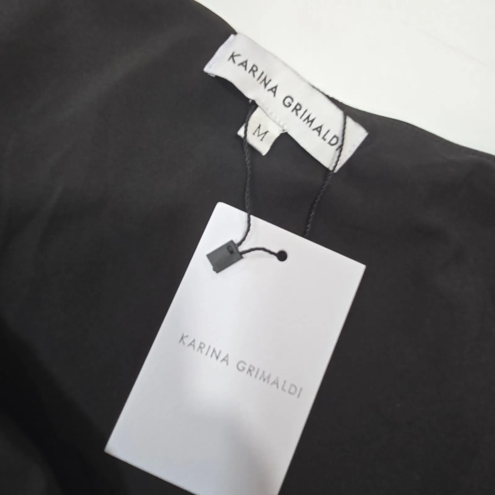 Karina Grimaldi Crisanta Bodysuit in Black Medium - Image 9