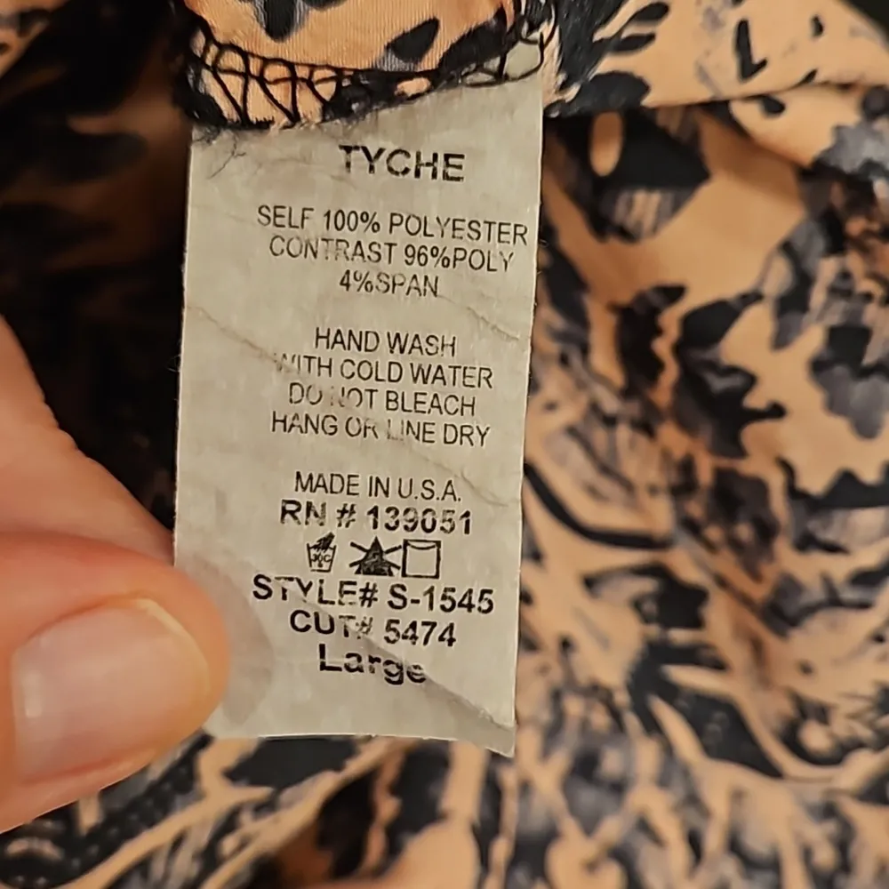 💕DAINTY HOOLIGAN💕 Tyche Midi Skirt ~ Pink & Black Print Large - Image 7