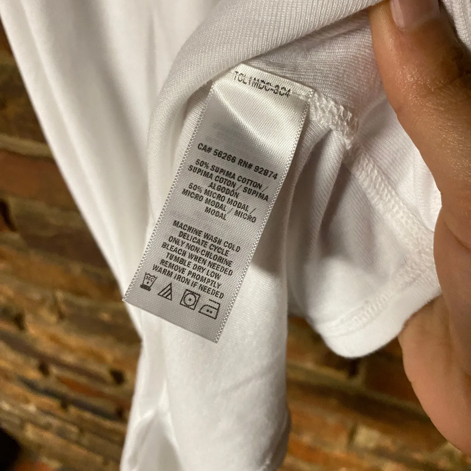 Reformation Splendid White Sleeveless 1X1 Racerback Tank Top Women's Size Large - Image 7