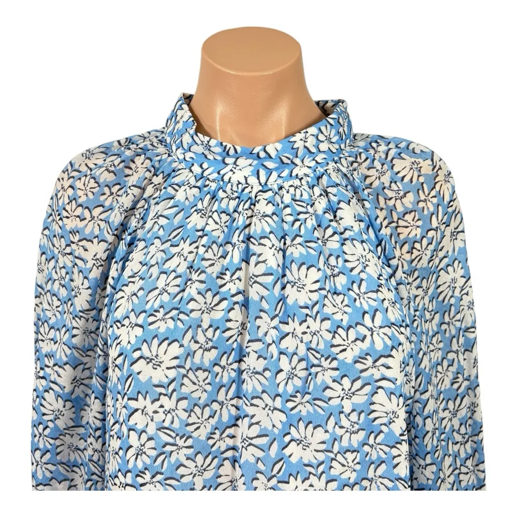 LILLY PULITZER NWT Ellielynn floral long sleeve blouse top 8 M - Image 3