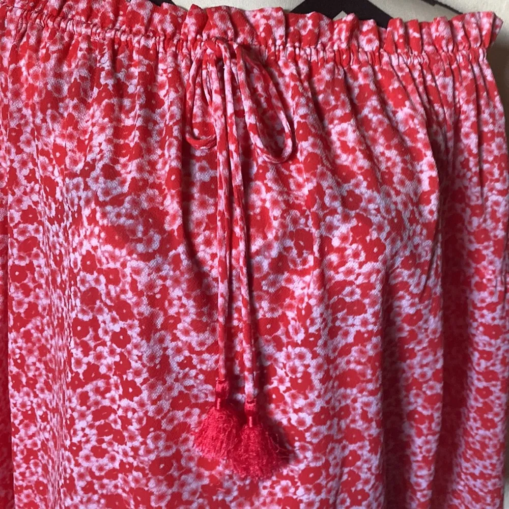 {MICHAEL Michael Kors} ~ floral off the shoulders - bell sleeves ~ blouse - Image 4