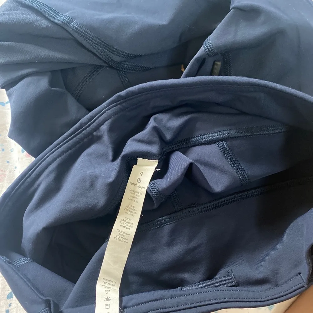 Lululemon base pace leggings navy blue - Image 4