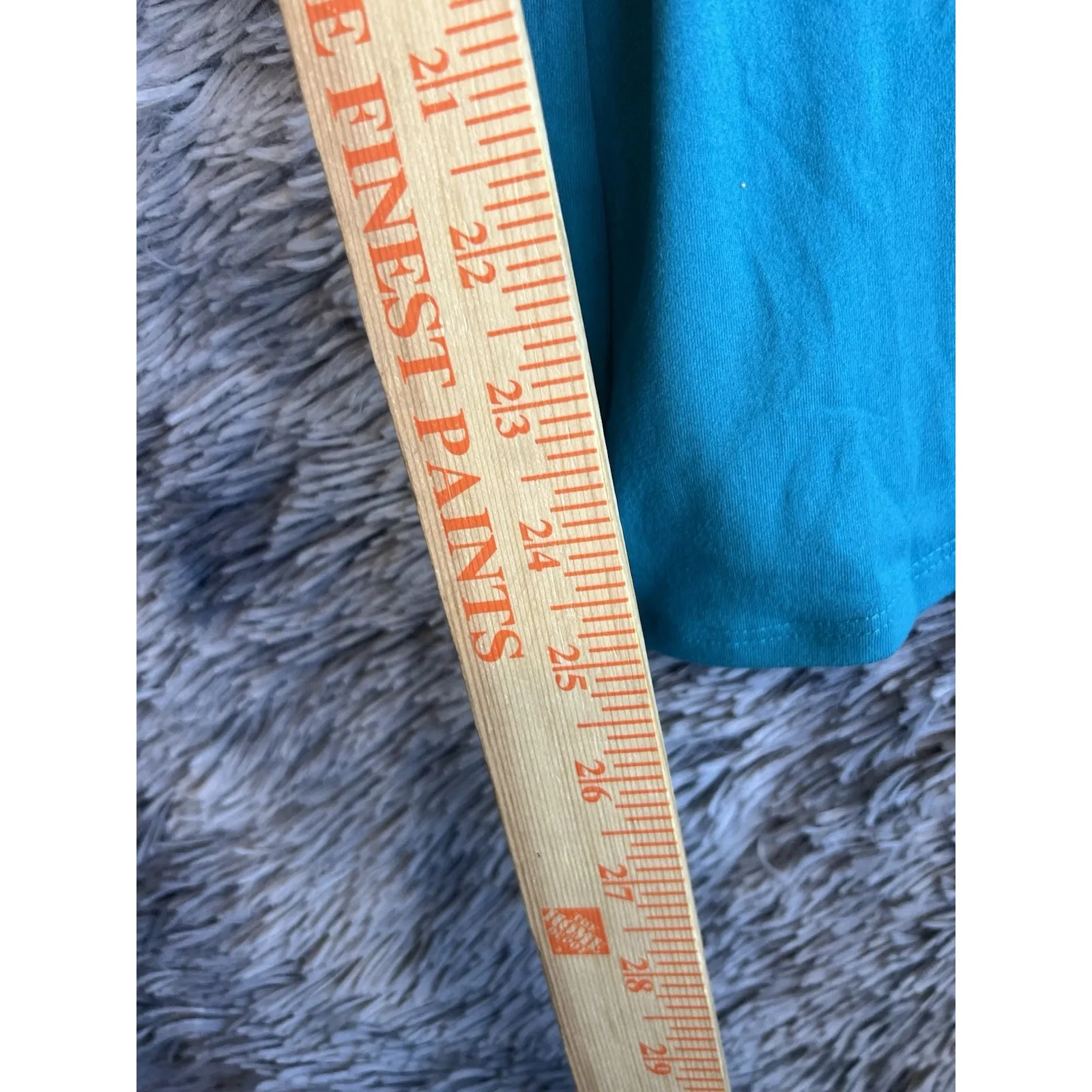 Freshwater Size XXL Bow Front Pull on Swim Suit Cover Up Pants Teal Blue - Image 7