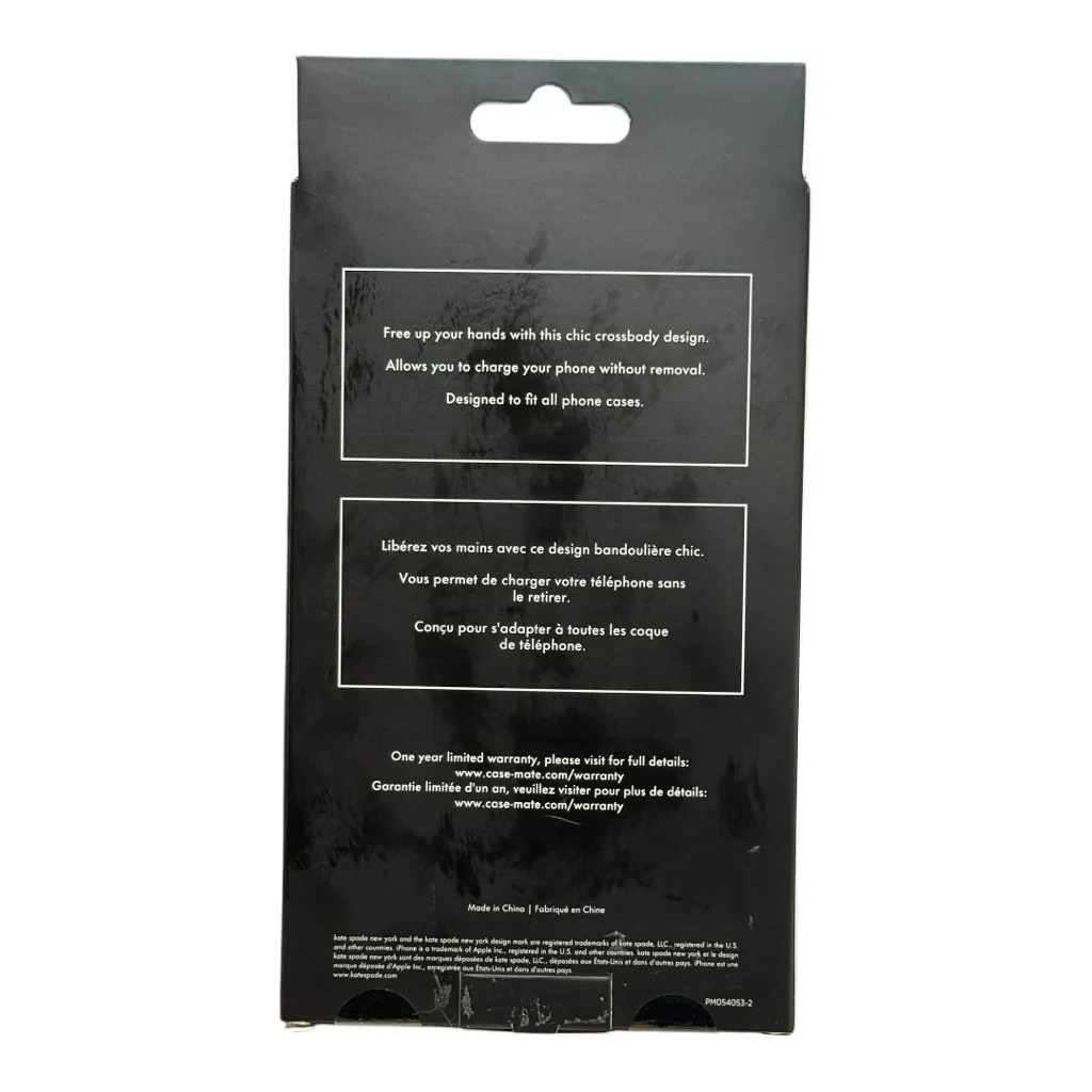 kate spade new york Phone Crossbody Chain – Gold Tone | NIB - Image 4