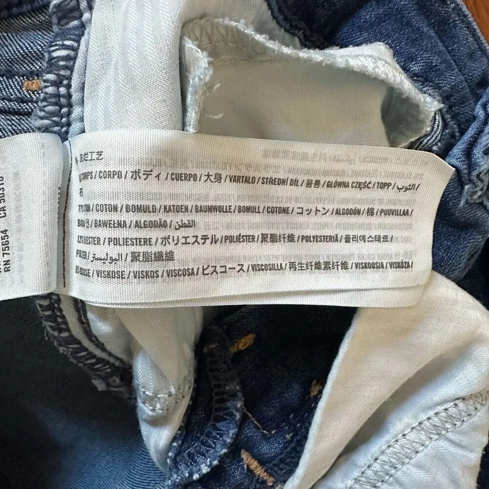 Hollister Soft Stretch Low Rise Boot Cut Jeans Size 28 - Image 7