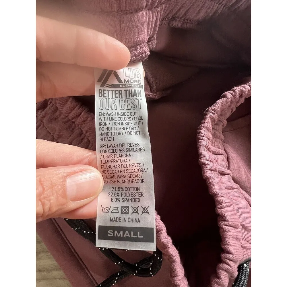 ALPHALETE WOMEN'S ELMTS ZIP JOGGER -Mauve, Size Small - Image 9