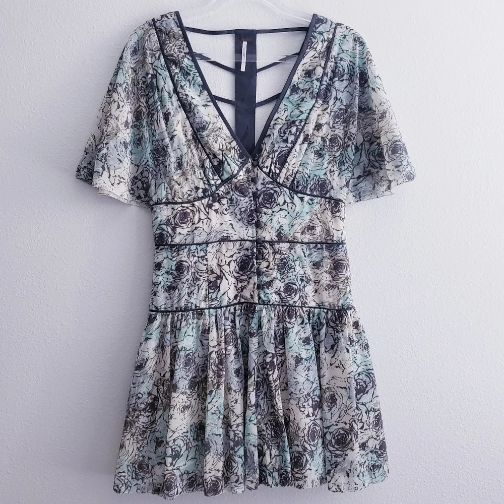 Free People Perfect Dream Mini Short Sleeve Dress - Image 3