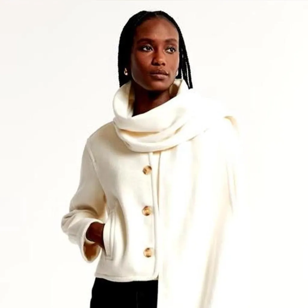 Abercrombie & Fitch Women's Wool Jacket - Image 4