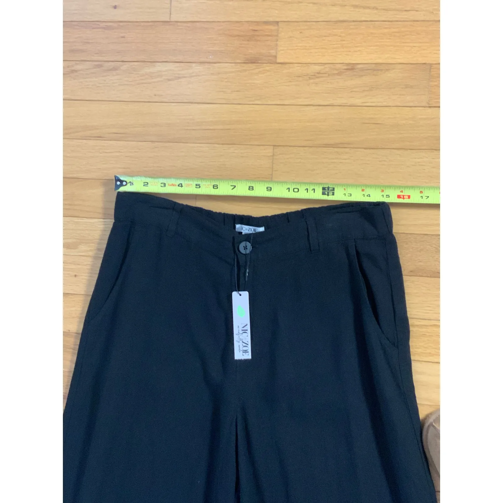 NIC‎ + ZOE 31" RUMBA LINEN WIDE LEG TROUSER NWT SIZE 10 - Image 7