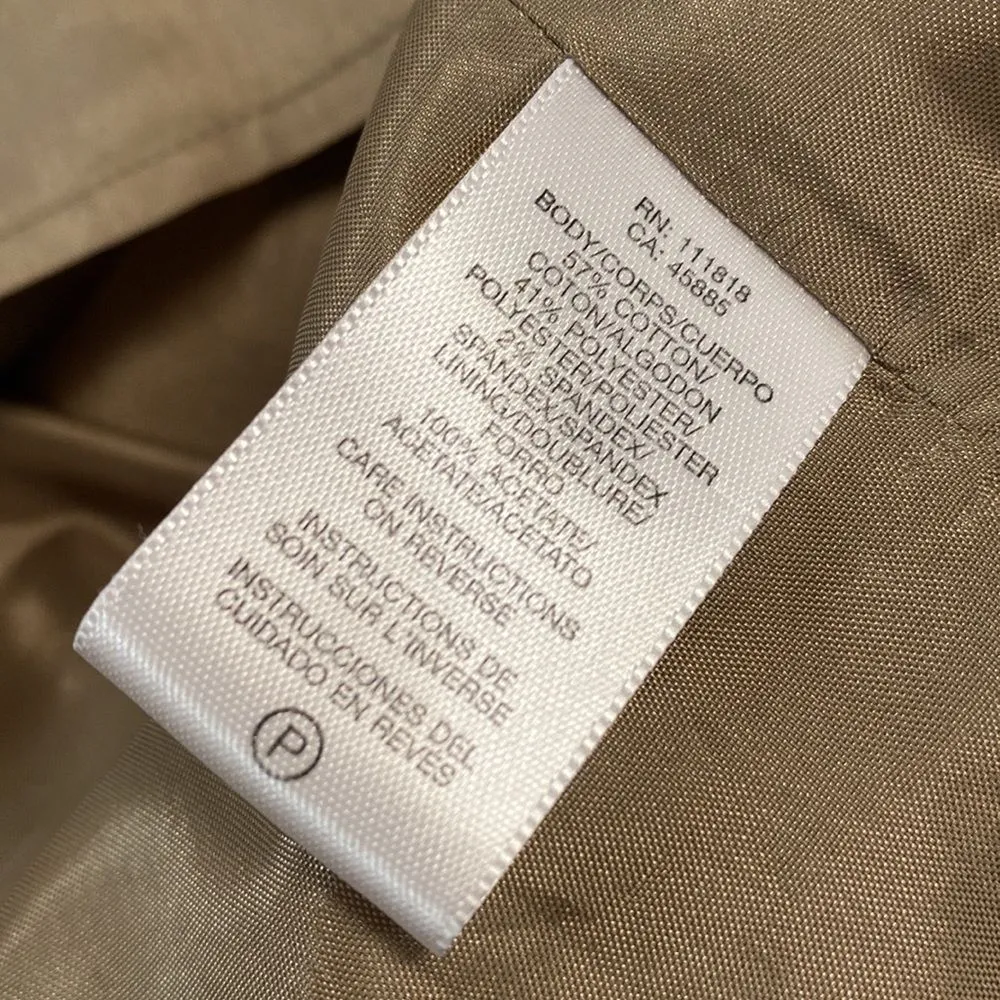 Michael Kors Sz 12 Golden Brown polka Dot Pleated Sleeveless Boat Neckline Dress - Image 9