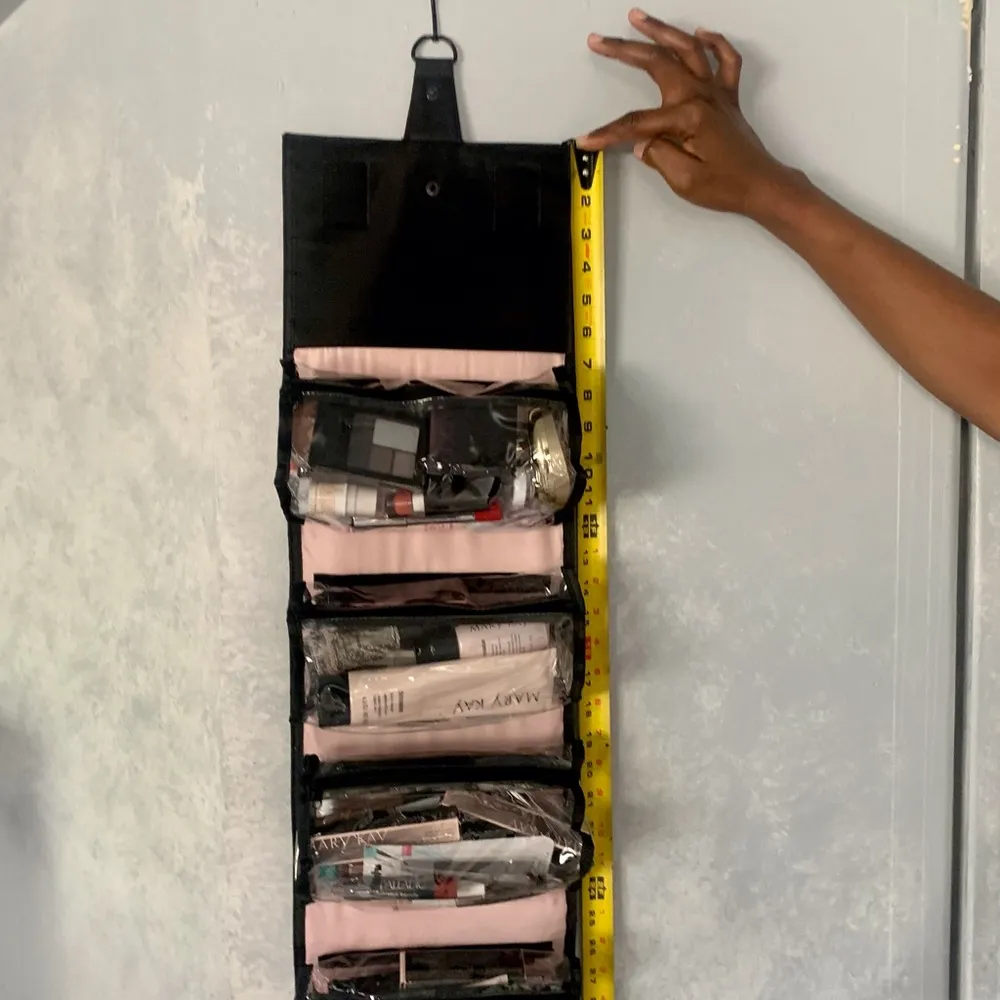 Mary Kay TRAVEL ROLL UP Bag Pink - Image 7