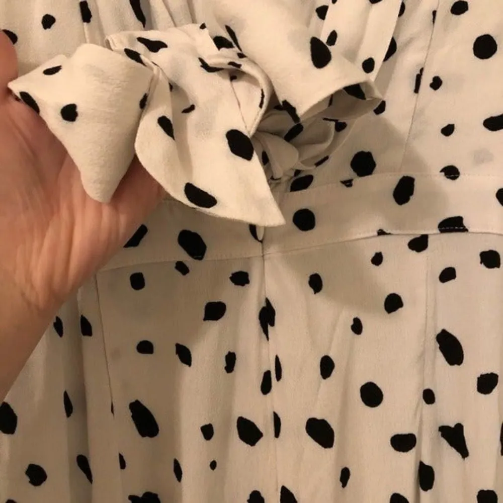 Wildfox Solid Confetti Jumpsuit Vanilla Latte New Small - Image 8