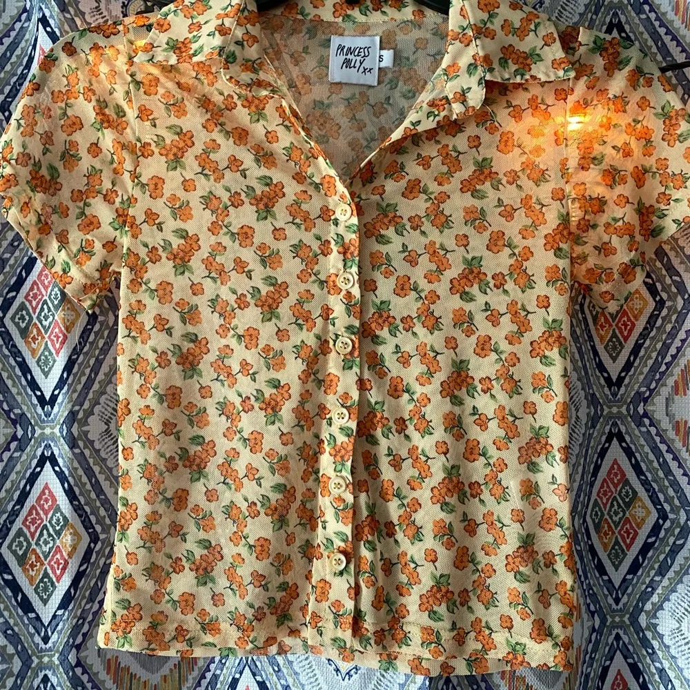 floral button up - Image 3