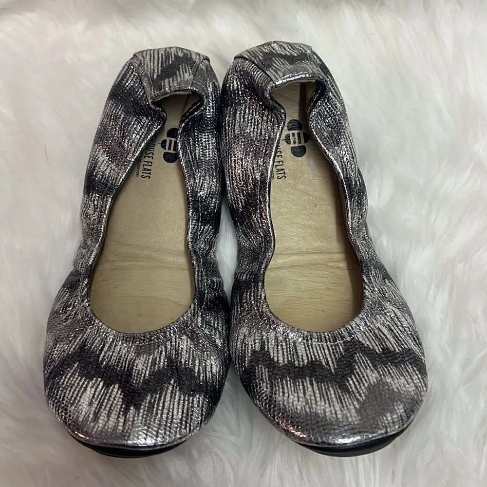 Tinsel Twinkle Storehouse Flats Size 8 BIN 16 Silver - Image 10