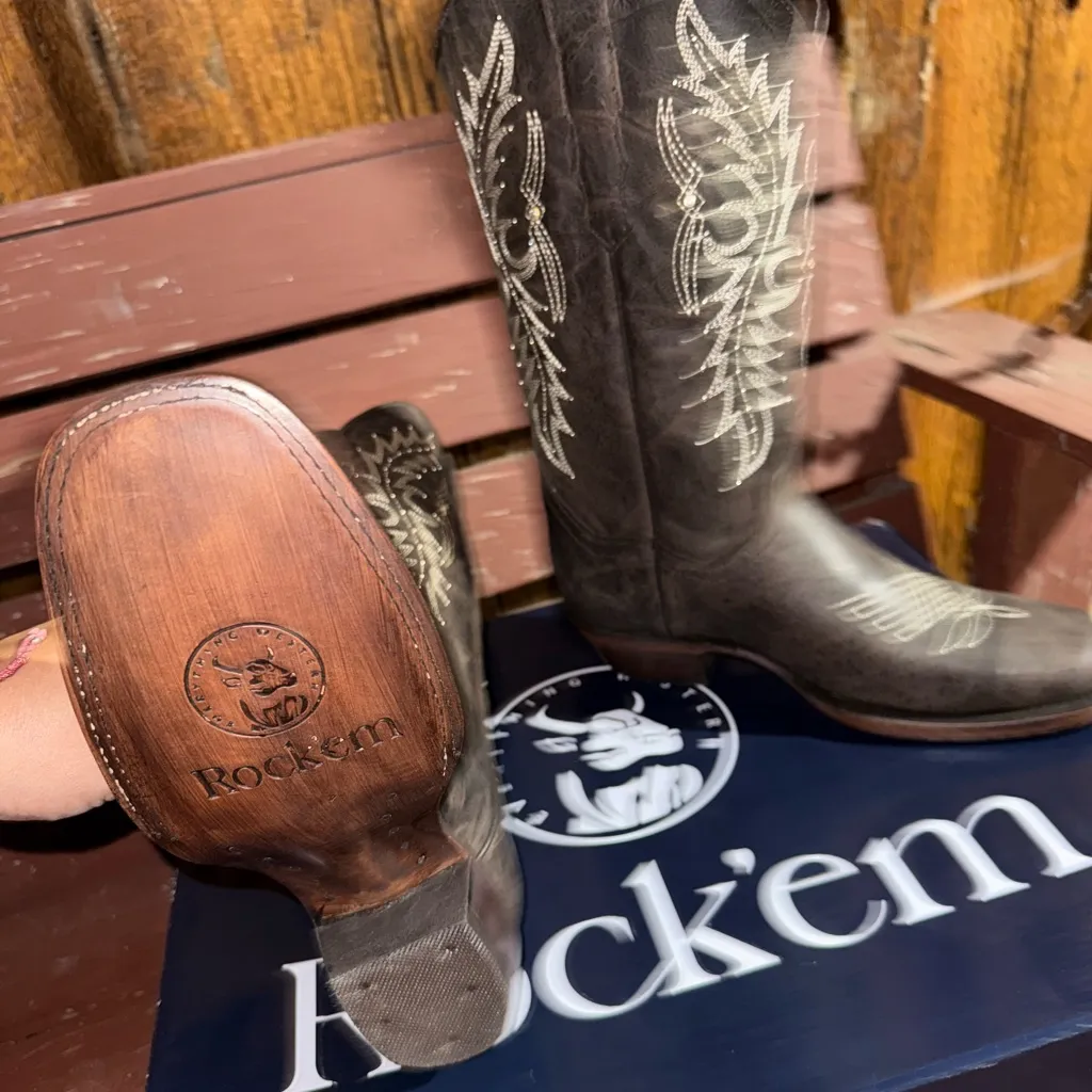 Rock’em western boots Brown Size 10 - Image 6