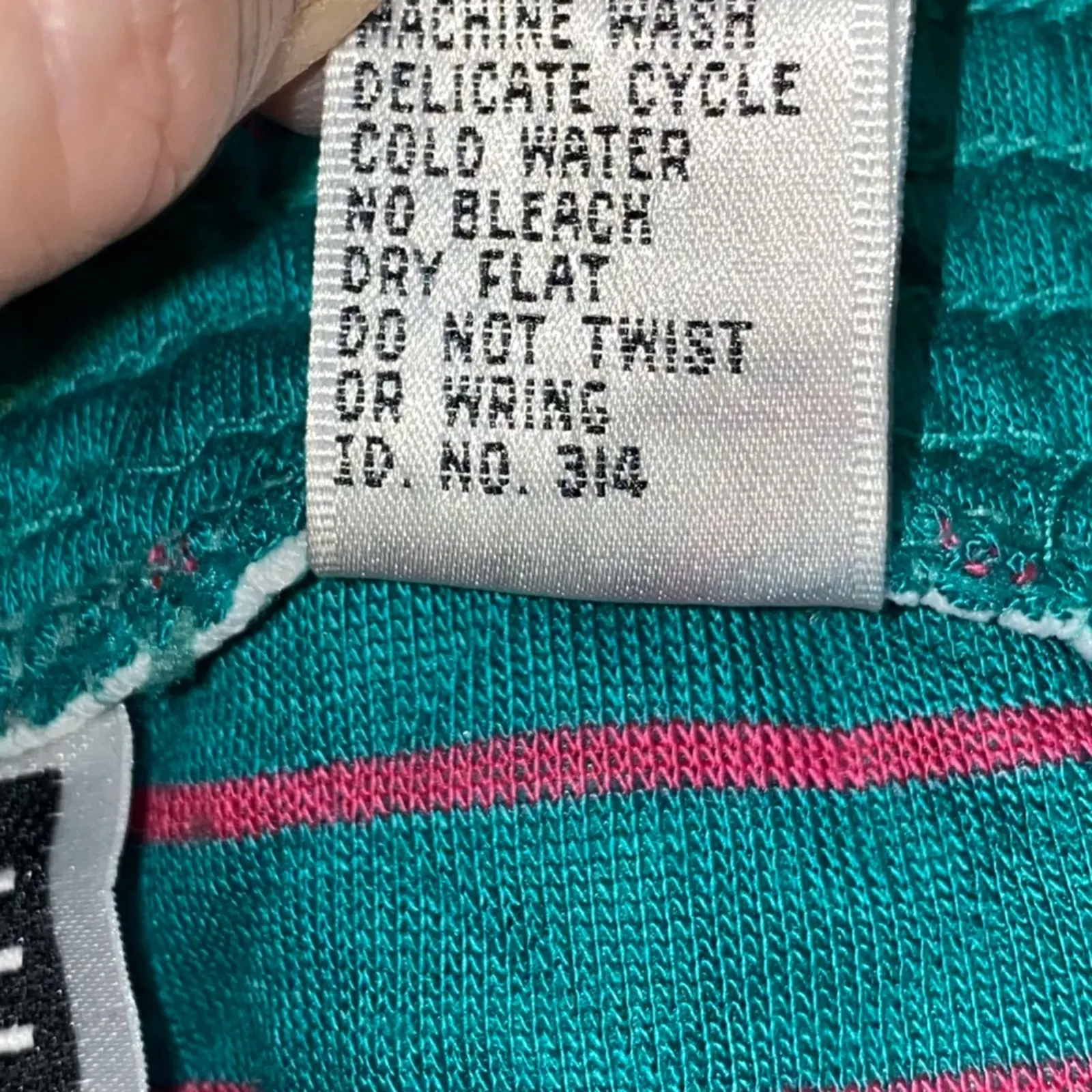 Gitano Teal Quilted Jogger Pants 20W Retro Lounge Aesthetic Green - Image 5