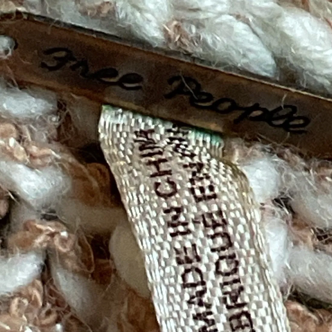 Free People Hooded Dolman Sleeve Knit Cardigan Sweater Open Front -‎ Size S - Image 7