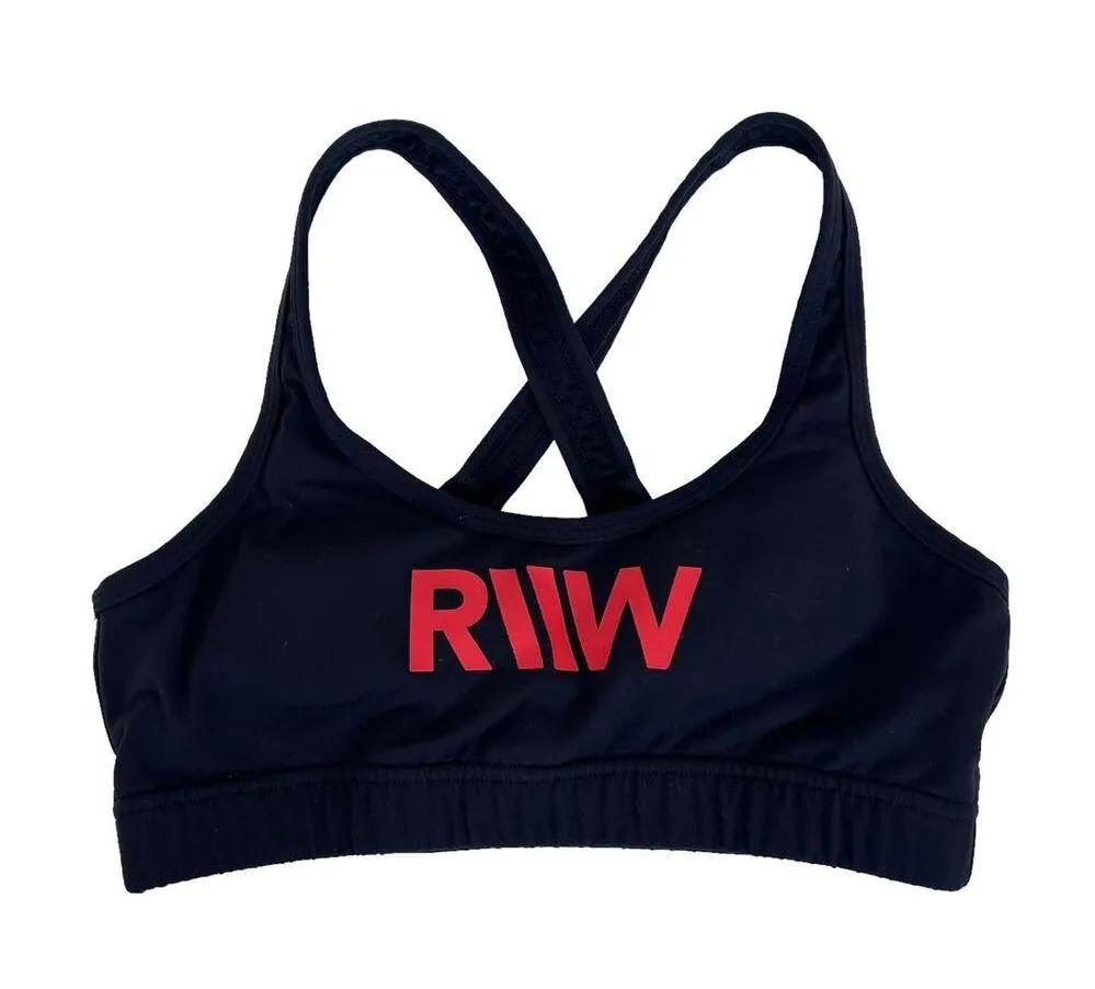 Ryderwear Black Sports Bra Sz M - Image 6