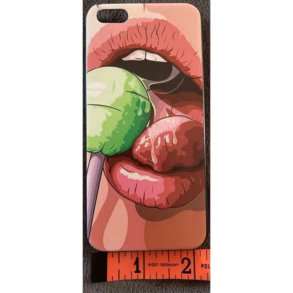 iPhone 4s phone case cover shell skin accessories tech candy sucker sexy Green - Image 3