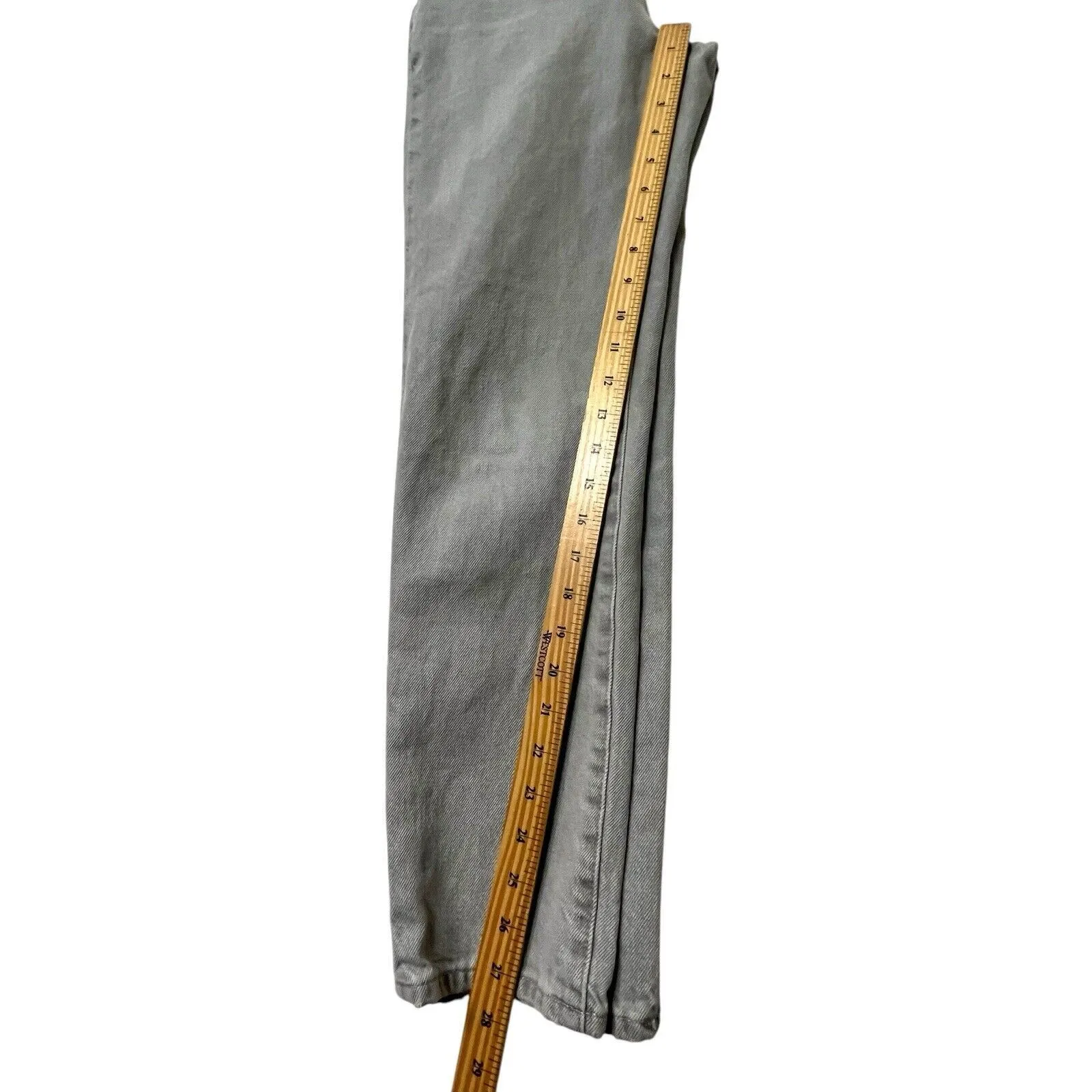 Madewell The Perfect Vintage Straight Jeans In Vervain Wash Women’s Size 24 - Image 14