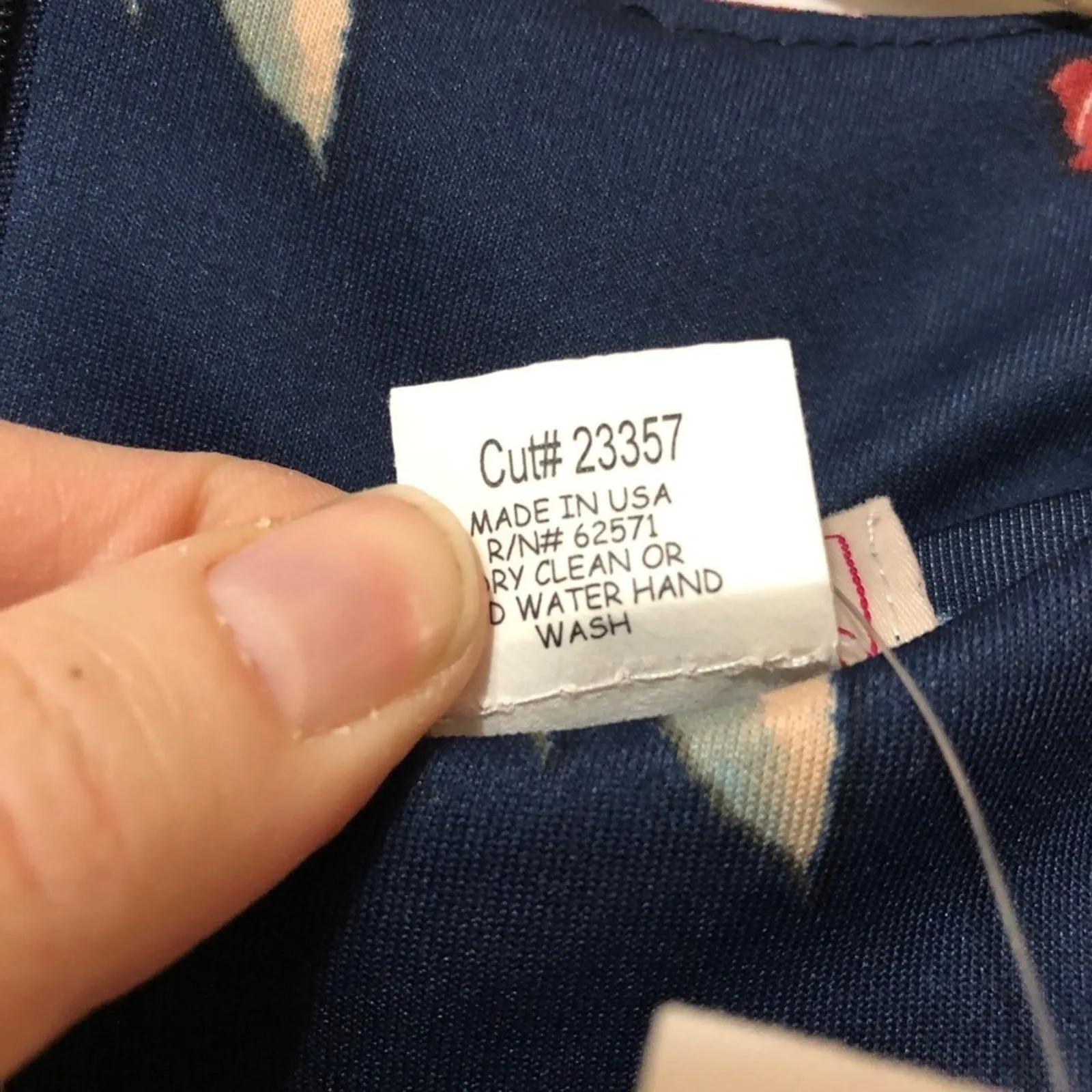 Love..Ady Floral Cap Sleeve Flounce Mini Dress Womens M Fit Flare Casual Blue Size M - Image 6