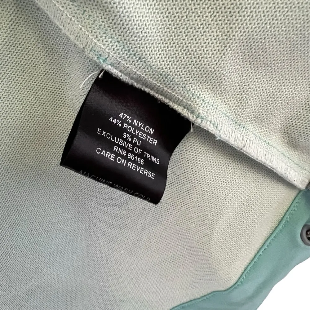 Sħerpa adventure gear rain slick women’s jacket blue size small zipup waterproof - Image 12