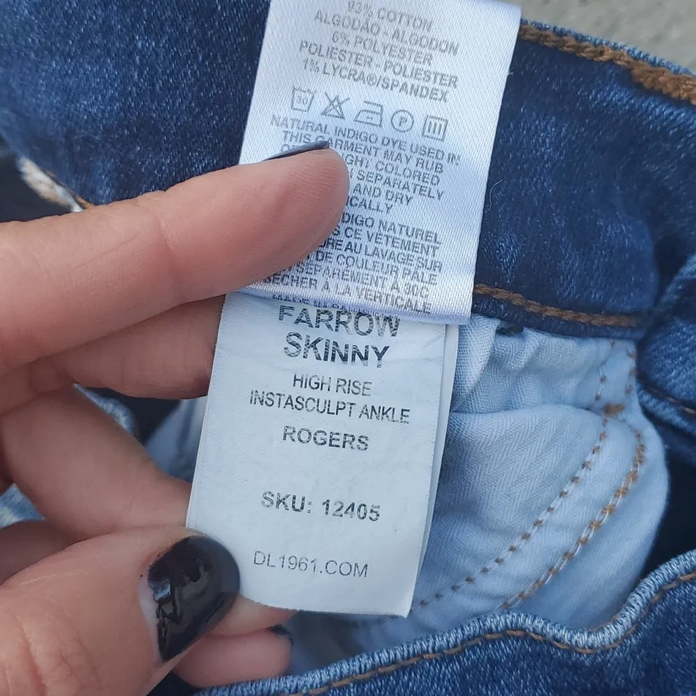 DL1961 Farrow Skinny High Rise Instascuplt Ankle Jeans | DL1961 Jeans - Image 10