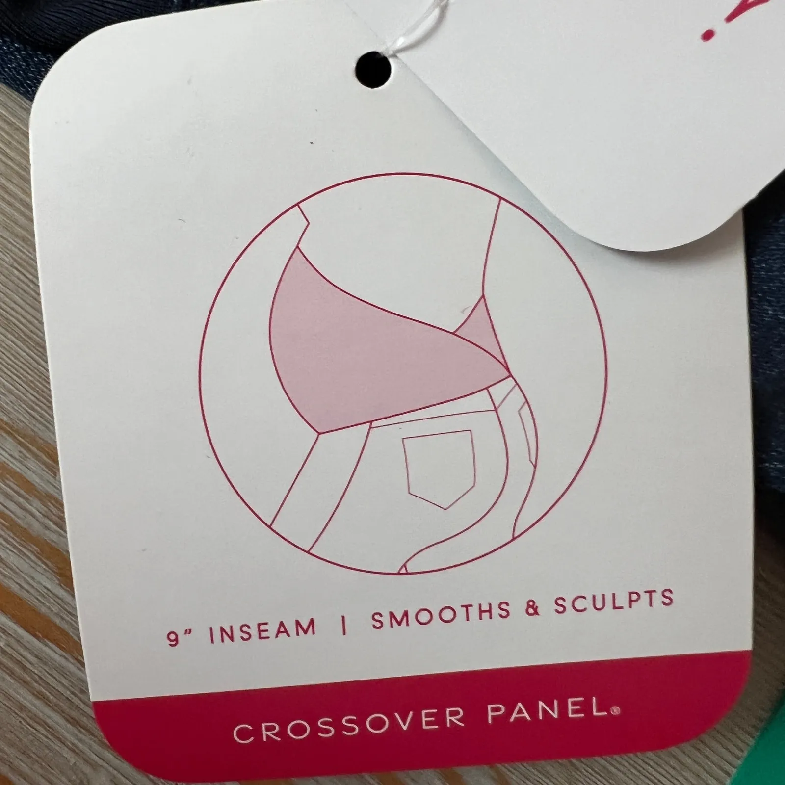 Isabel Maternity Crossover Panel Bermuda Jean Shorts - Image 3