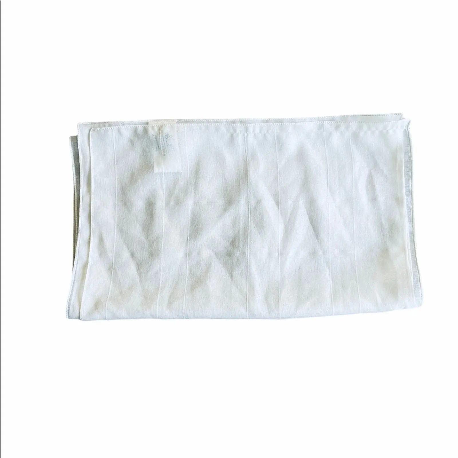 Kathie Lee white stripe made in Italy tea scarf - Image 4