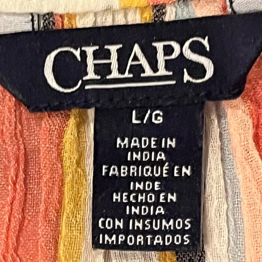 Women’s CHAPS top size L - Image 4