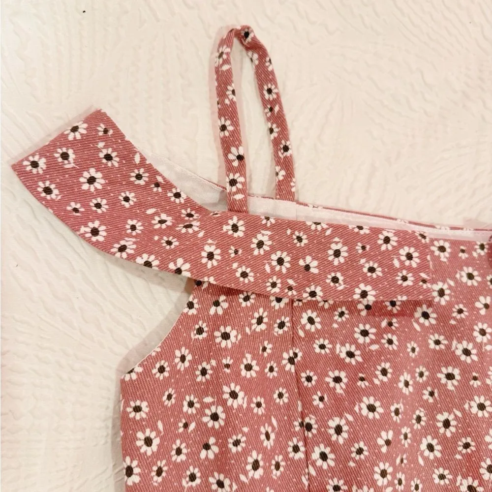 Few Moda NY Floral Two-Piece Pleated Skirt Set in‎ Pink Size Small NYT - Image 4